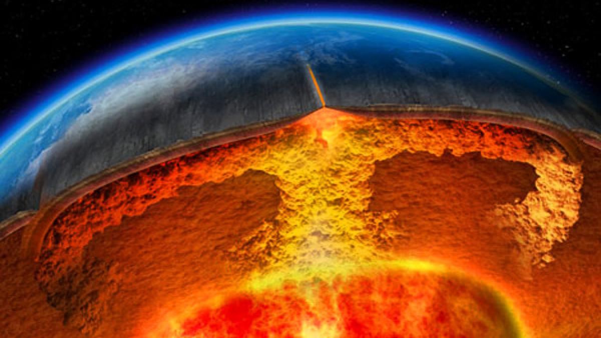 ce se afla in mijlocul pamantului dovada pe care cercetatorii au prezentat o lumii intregi