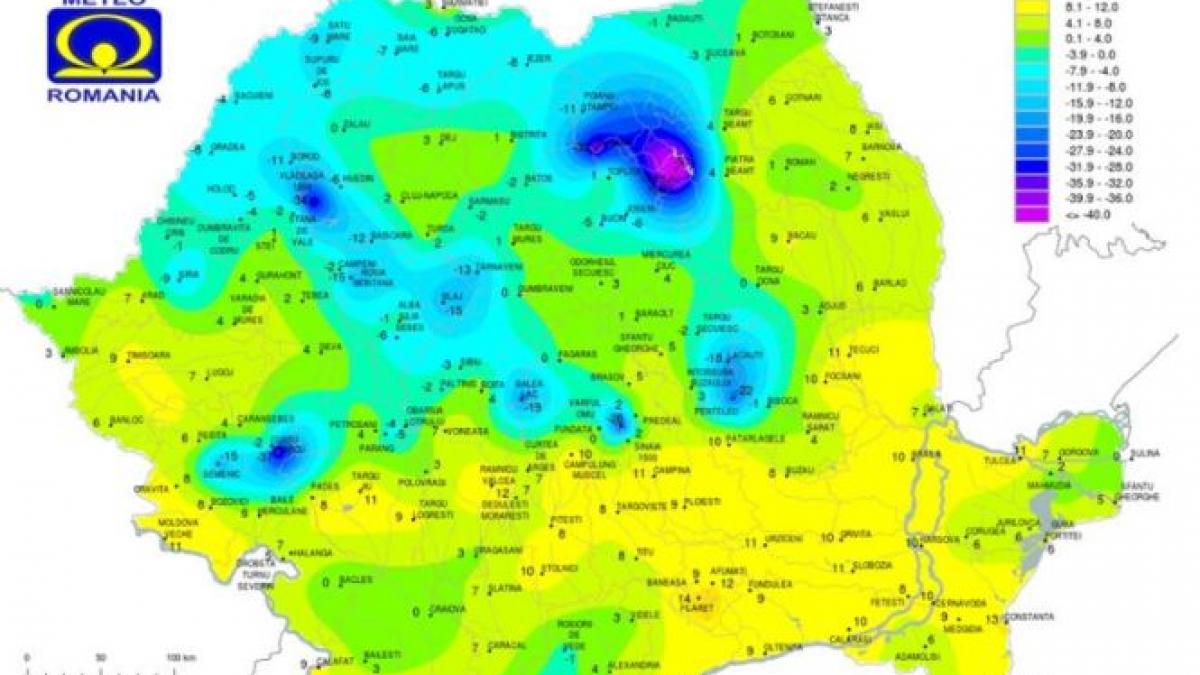 cum va fi vremea in urmatoarele doua saptamani prognoza meteo pentru toate regiunile tarii
