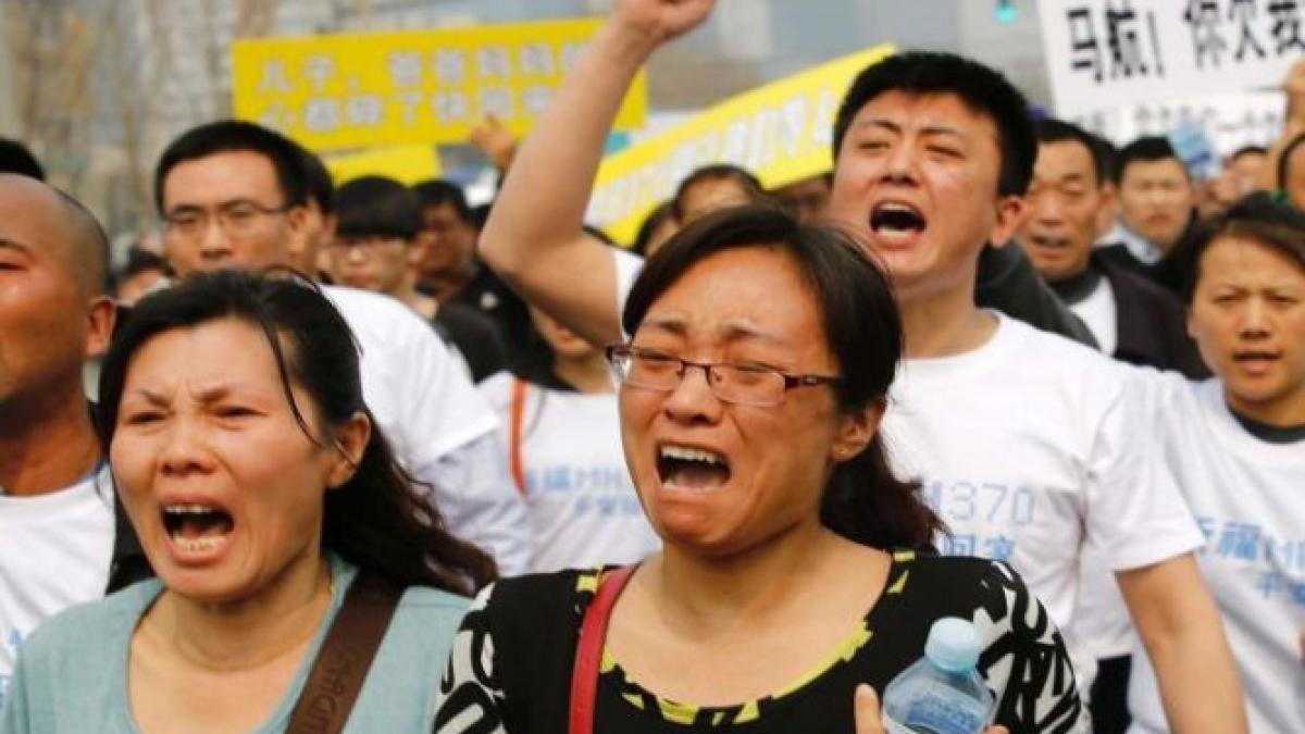 autoritatile chineze cer sa vada dovezile care sustin ipoteza prabusirii zborului mh370