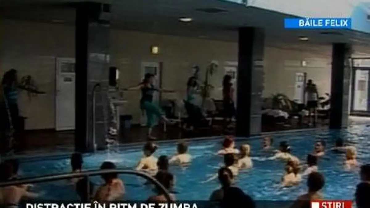distractie in ritm de zumba la baile felix
