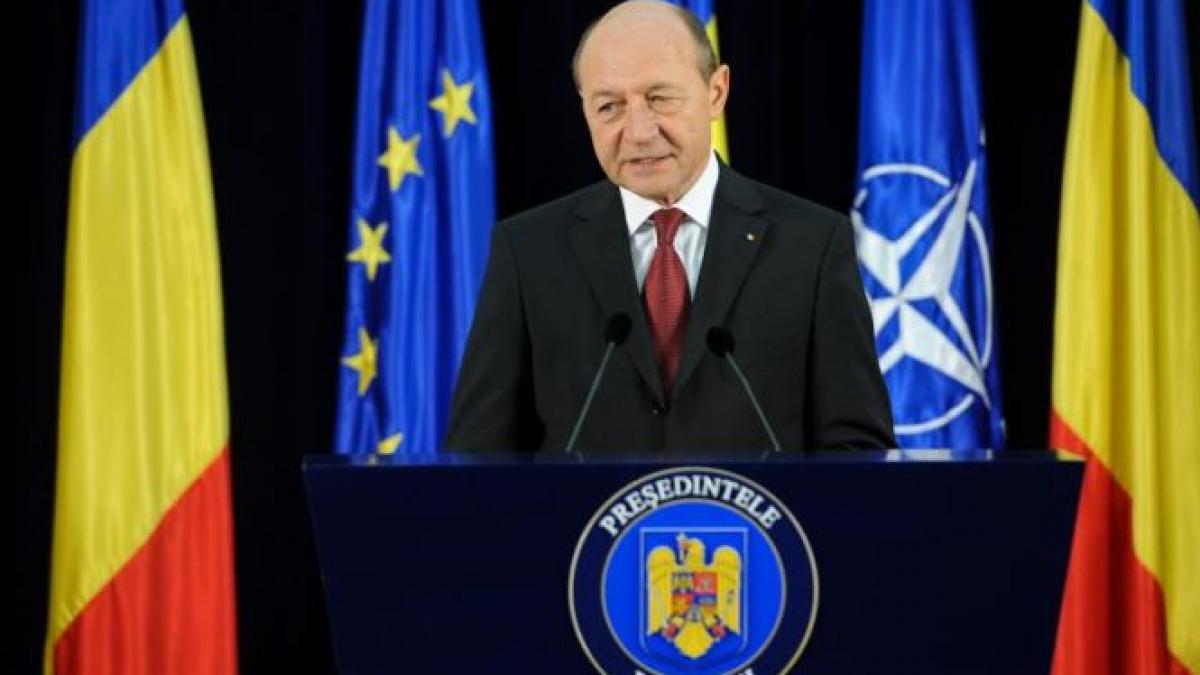 basescu salut inceperea dezangajarii fortelor militare ale rusiei de la frontiera cu ucraina