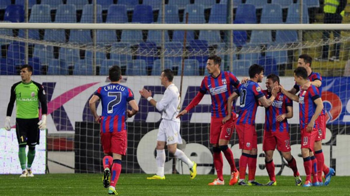 steaua isi continua drumul spre titlul 25 campioana a invins cu 4 0 pe fc botosani
