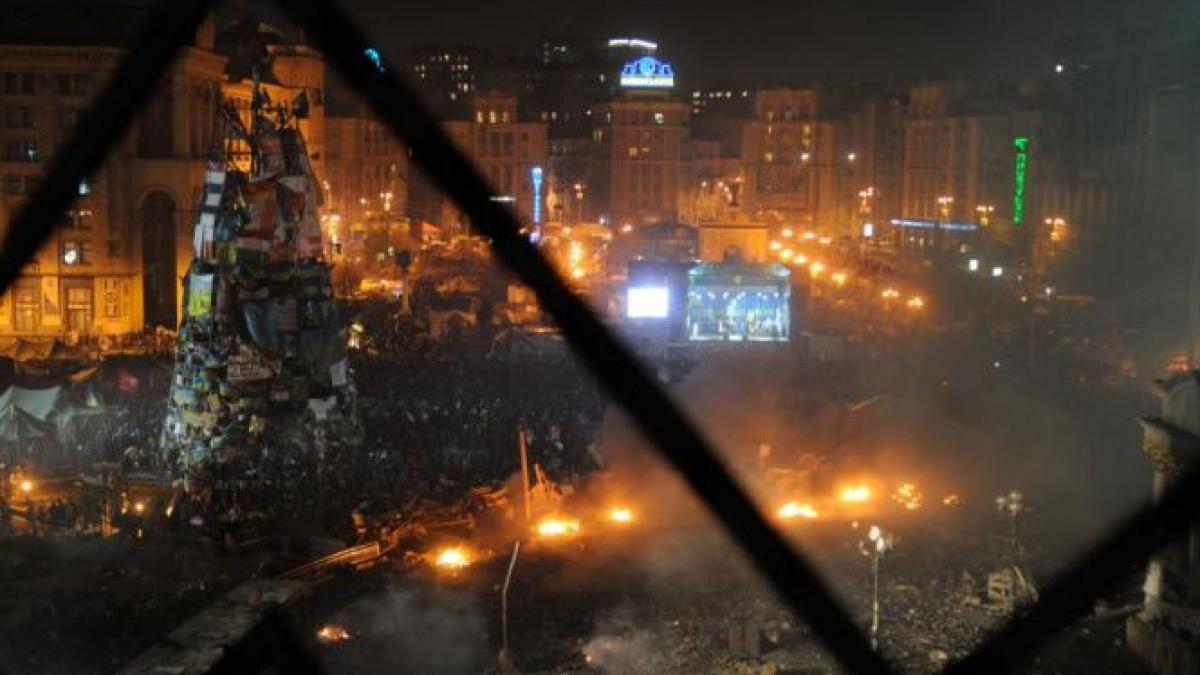 a dat ordinul criminal ianukovici a ordonat reprimarea protestatarilor din piata independentei