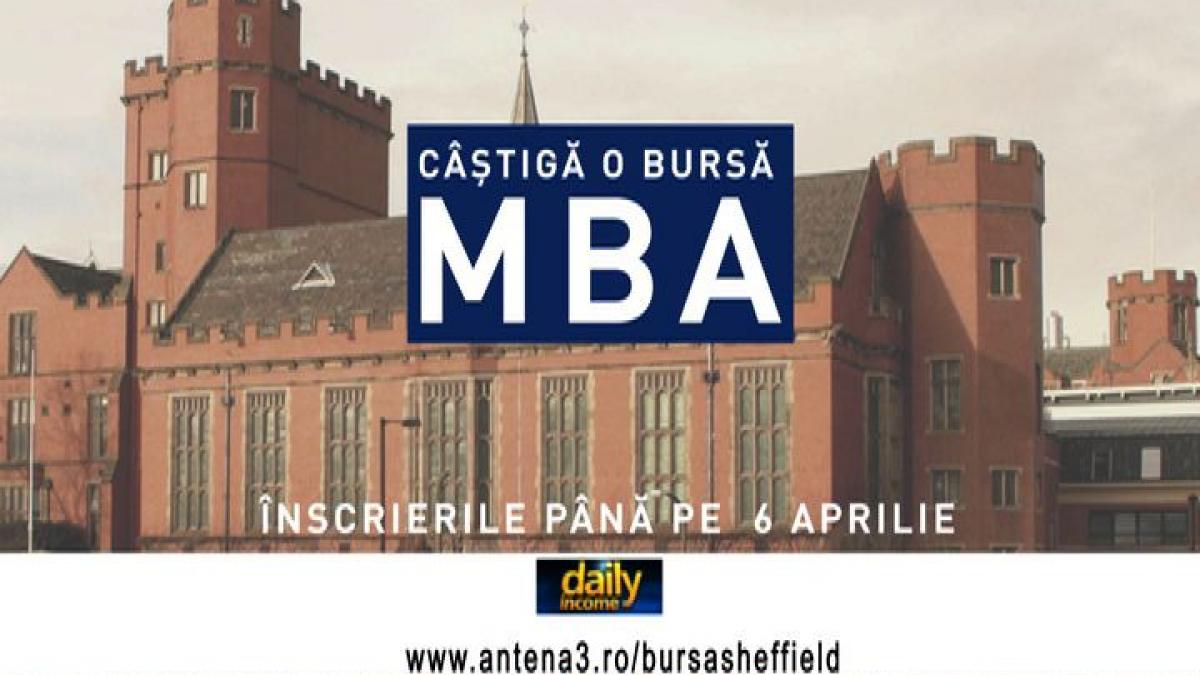 Avem nevoie de profesionişti! Aplică pentru bursa MBA oferită de Daily Income şi Universitatea Sheffield