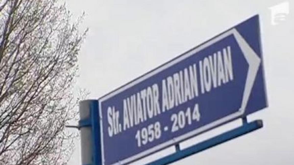 strada pe care a locuit adrian iovan ii poarta acum numele pilotului erou