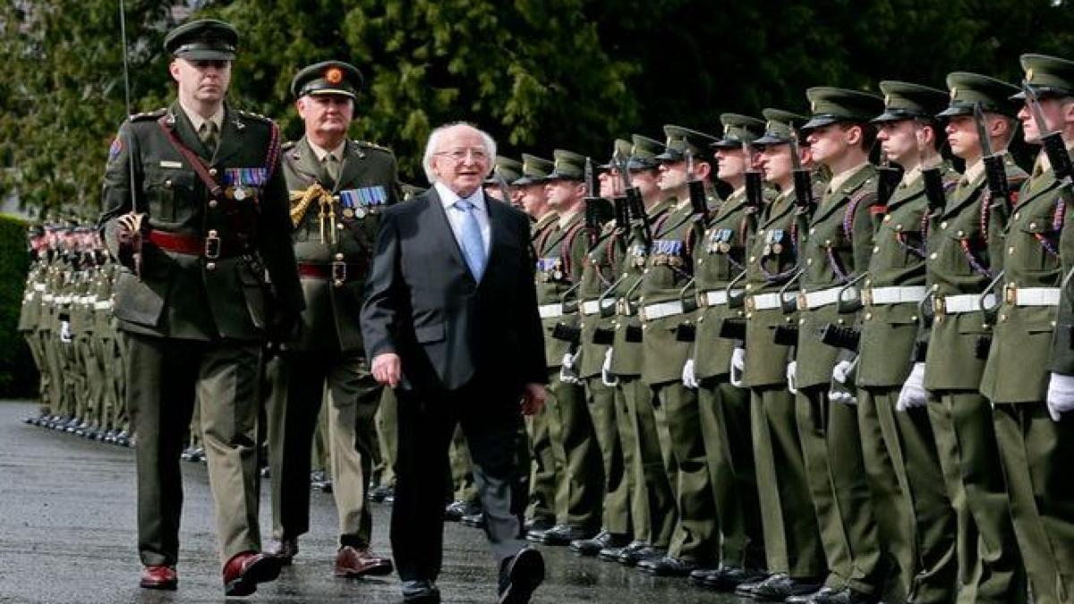 presedintele irlandei se afla intr o vizita istorica in marea britanie