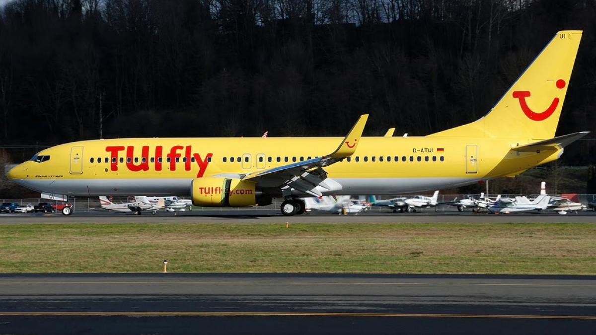 panica intr un avion german care se indrepta spre insulele canare