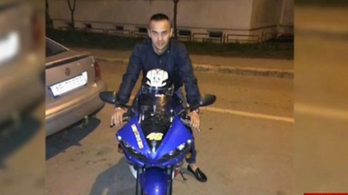 un motociclist fara permis in stare grava la spital dupa ce a intrat cu motocicleta intr un stalp