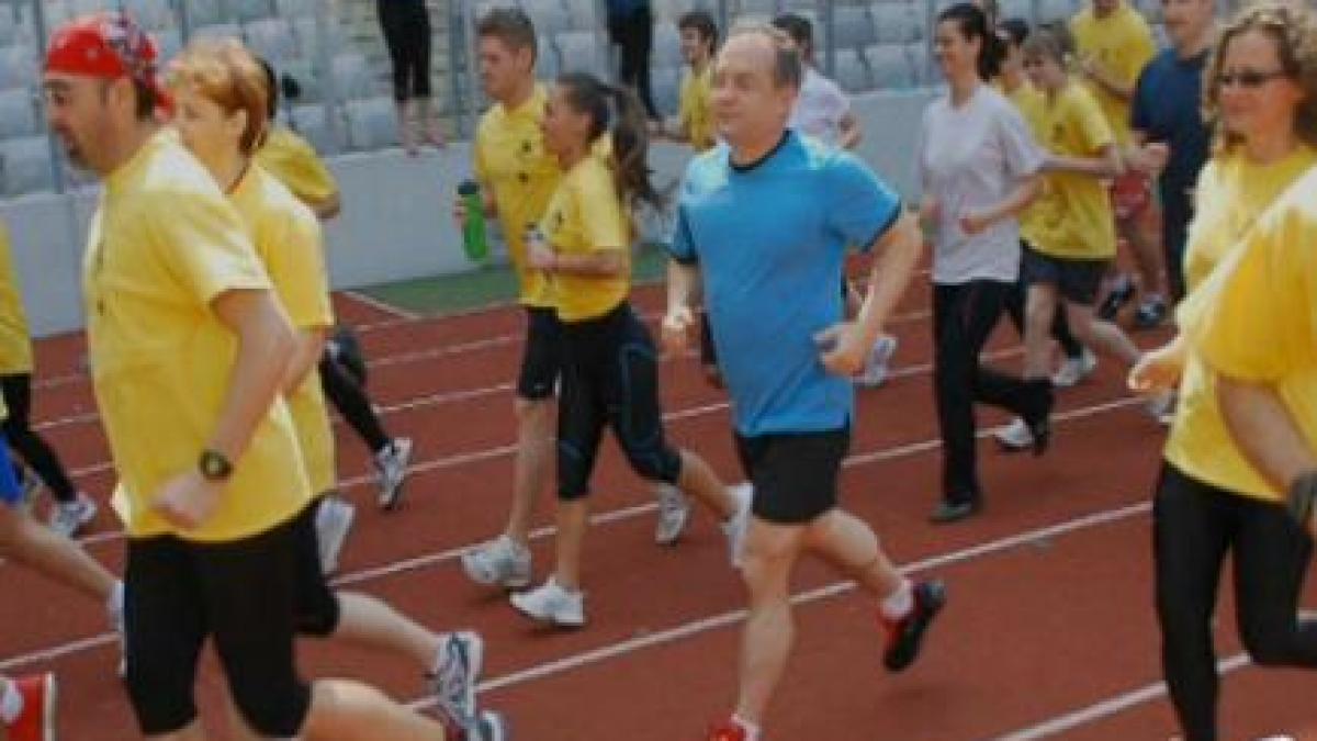 mircea badea nu se poate sa minti si in legatura cu timpul de la un cros