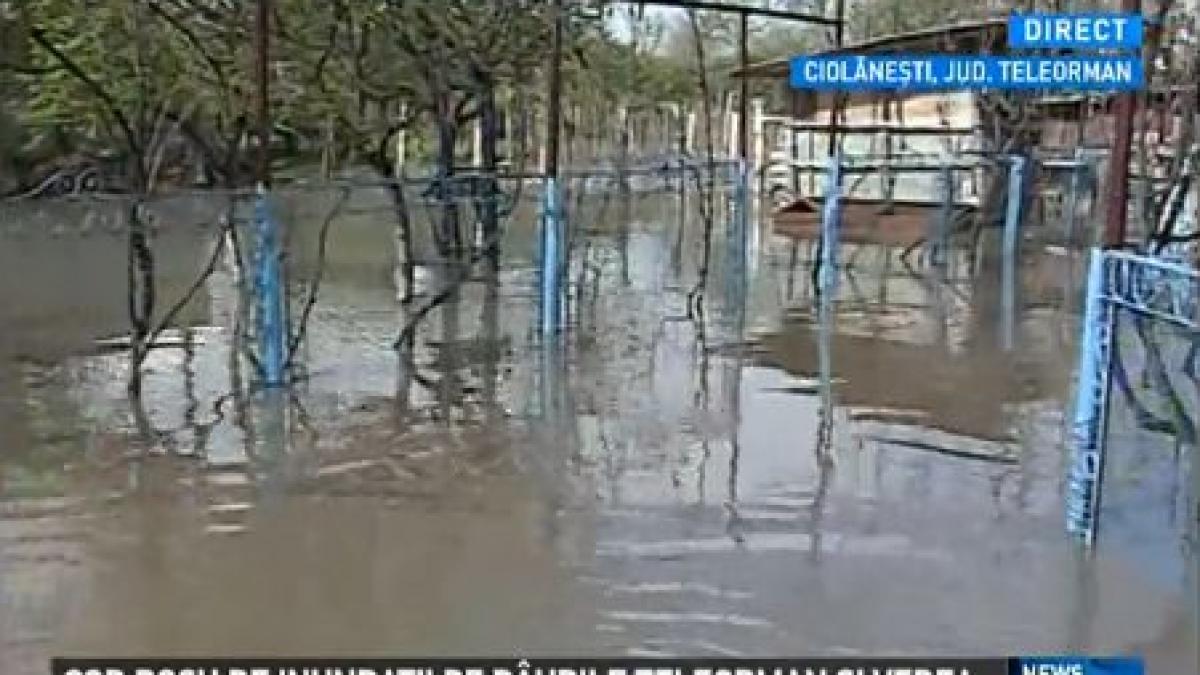 situatie dramatica in teleorman zeci de persoane au fost evacuate