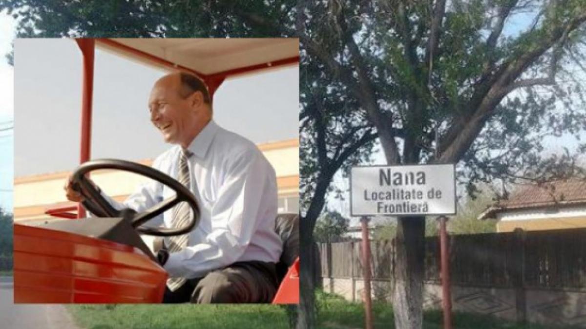 basescu i a dat bani fiicei lui ca sa plateasca impozitul pentru terenul de la nana