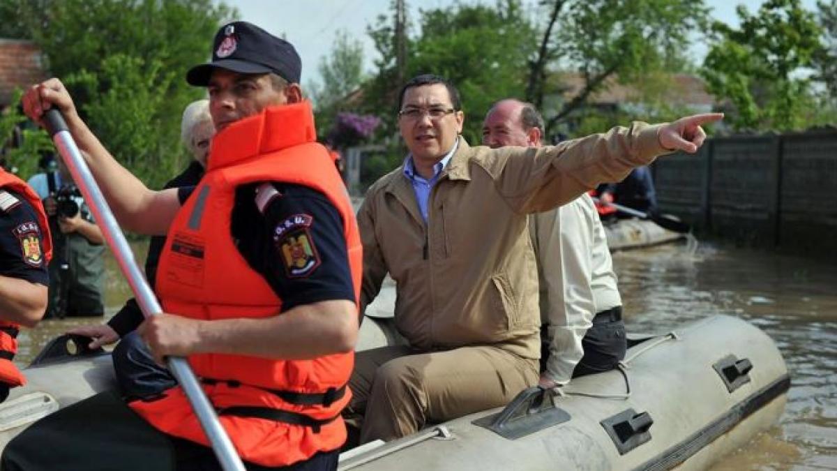 de ce nu s a dus traian basescu la inundatii