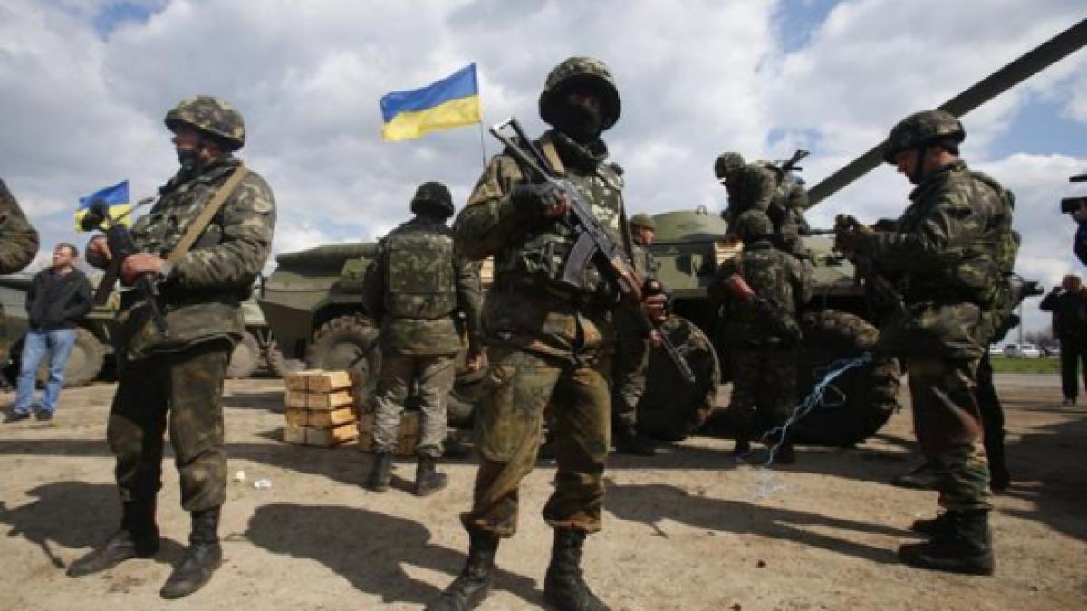 ucraina suspenda operatiunea militara din estul tarii din cauza riscului mare de trecere a