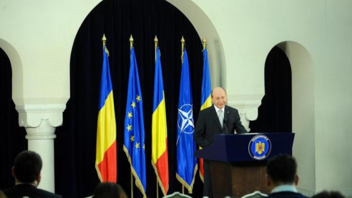 traian basescu electoratul din romania trebuie sa inteleaga foarte bine miza alegerilor