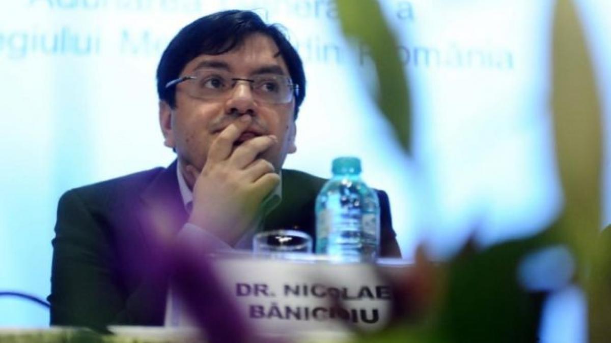 nicolae banicioiu vom controla toate spitalele dupa scandalul silicoanelor decontate ilegal