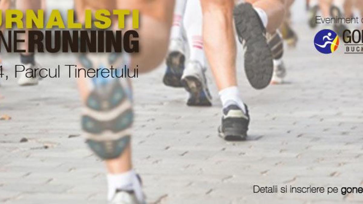 jurnalisti gone running de ziua mondiala a libertatii presei