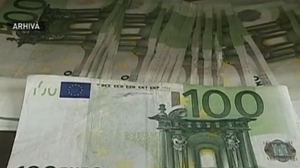 euro la cel mai scazut nivel din ultimele sase luni