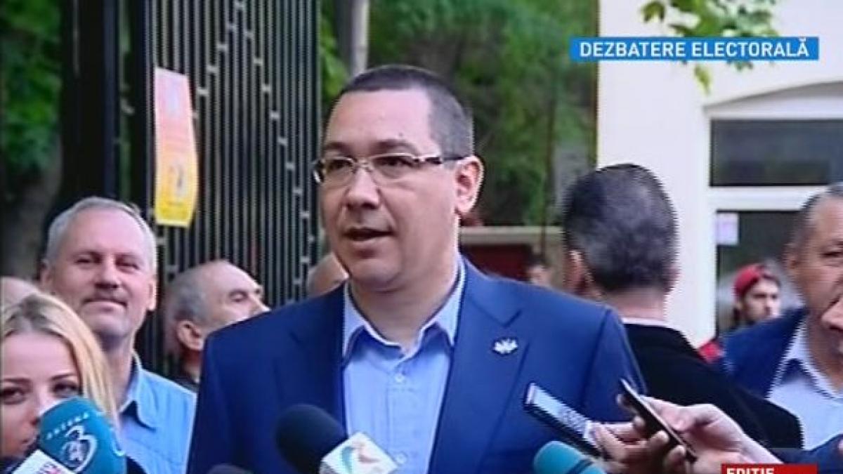 ponta am dubii in privinta candidaturii la prezidentiale dupa 25 mai stabilim impreuna