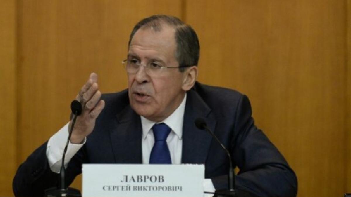 serghei lavrov sua trebuie sa convinga autoritatile de la kiev sa inceteze operatiunile