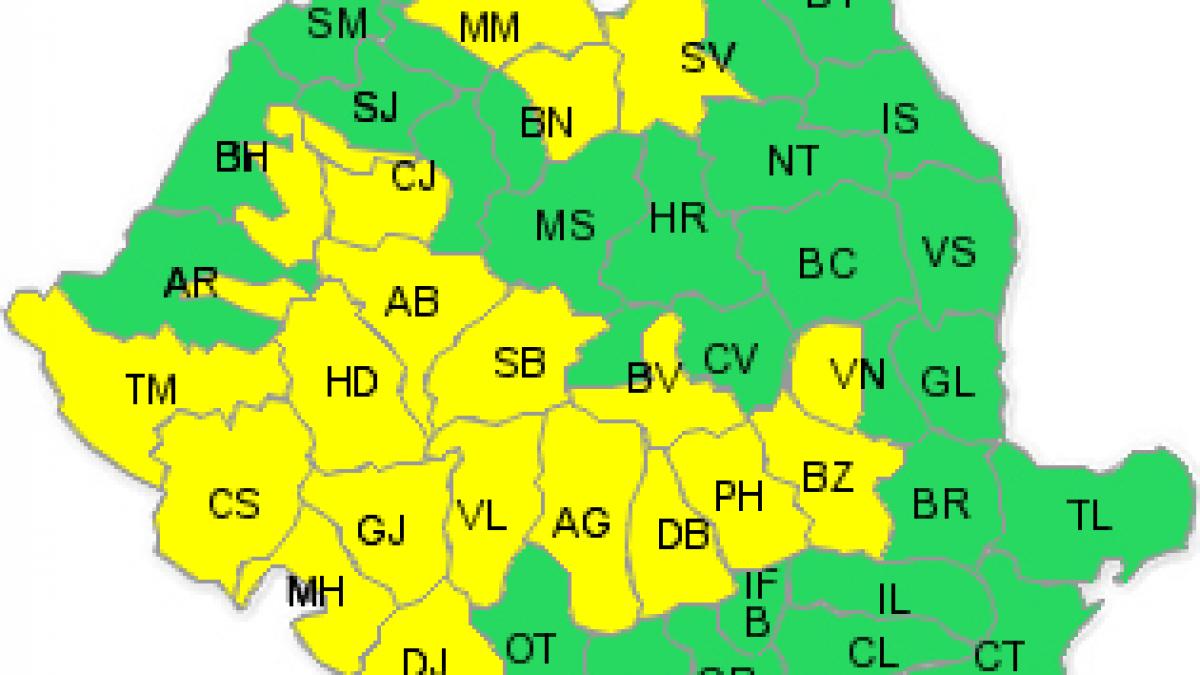 update cod portocaliu de ploi si inundatii vezi zonele vizate