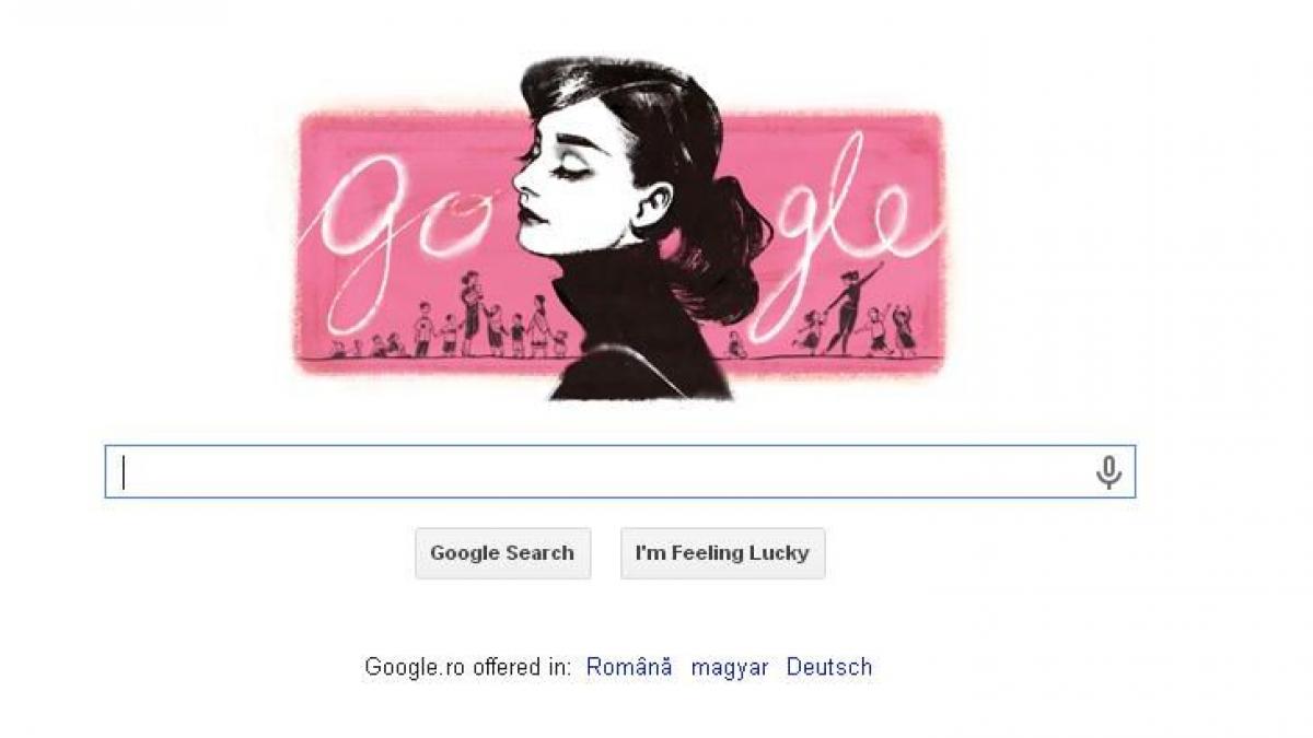 google o sarbatoreste pe audrey hepburn la 85 de ani de la nasterea actritei