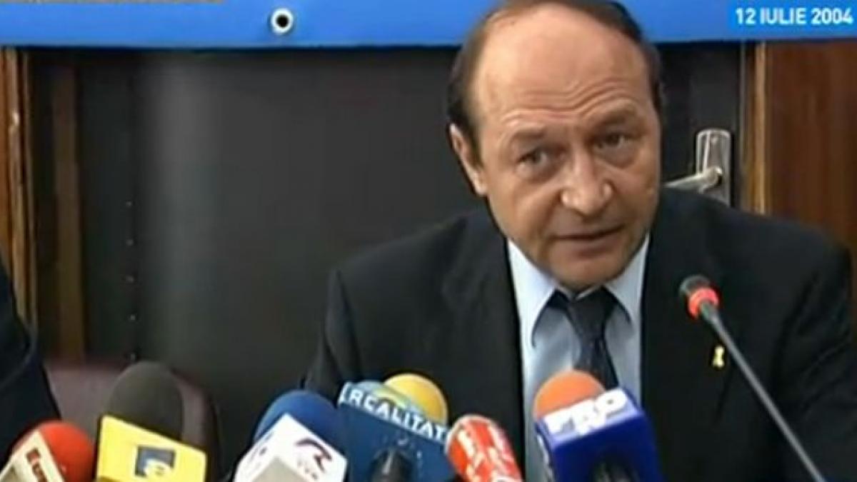 cum recunoaste traian basescu ca terfeleste constitutia