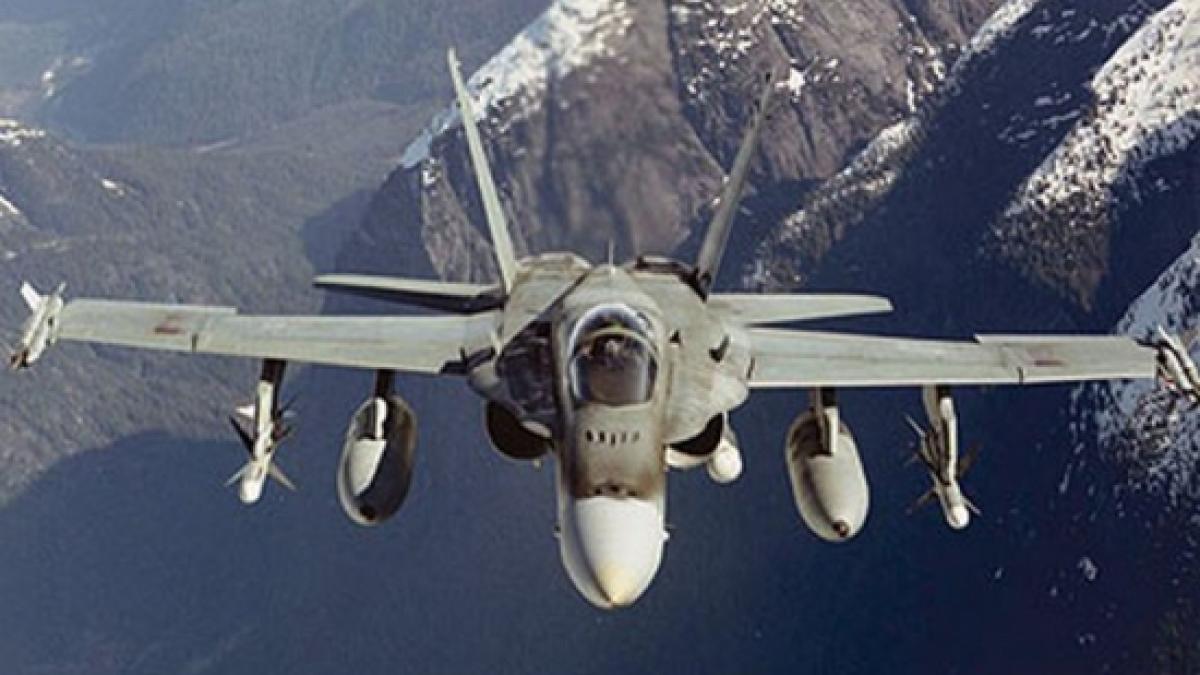 sase avioane de lupta canadiene au ajuns la cluj