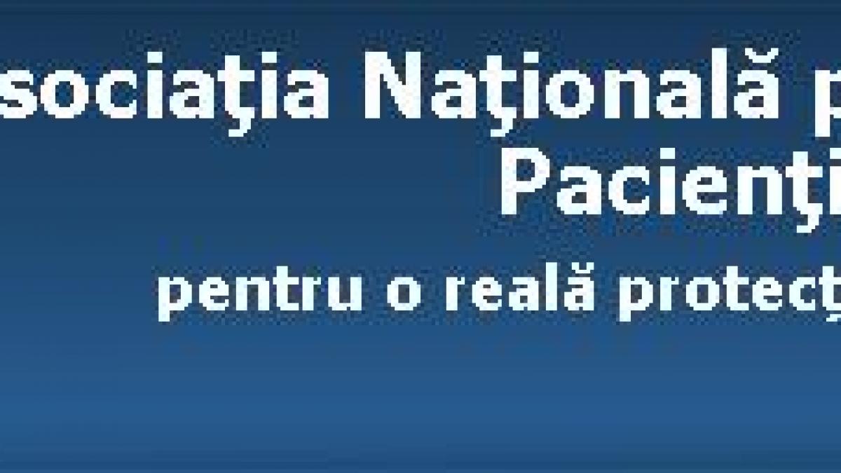asociatia nationala pentru protectia pacientilor respinge declaratiile facute de presedintele