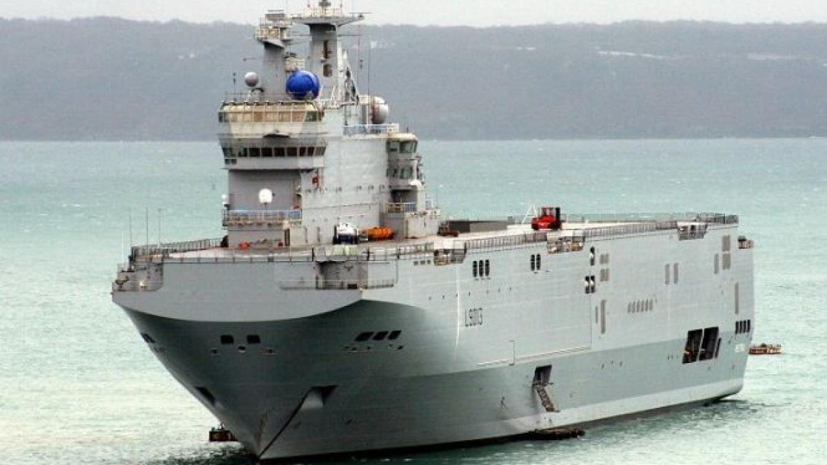 oficialii americani nemultumiti in legatura cu decizia frantei de a vinde rusiei nave militare