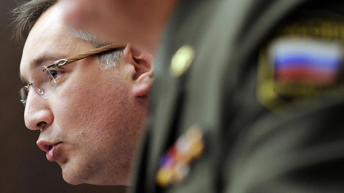 dmitri rogozin recunoasterea transnistriei va depinde de evolutia evenimentelor