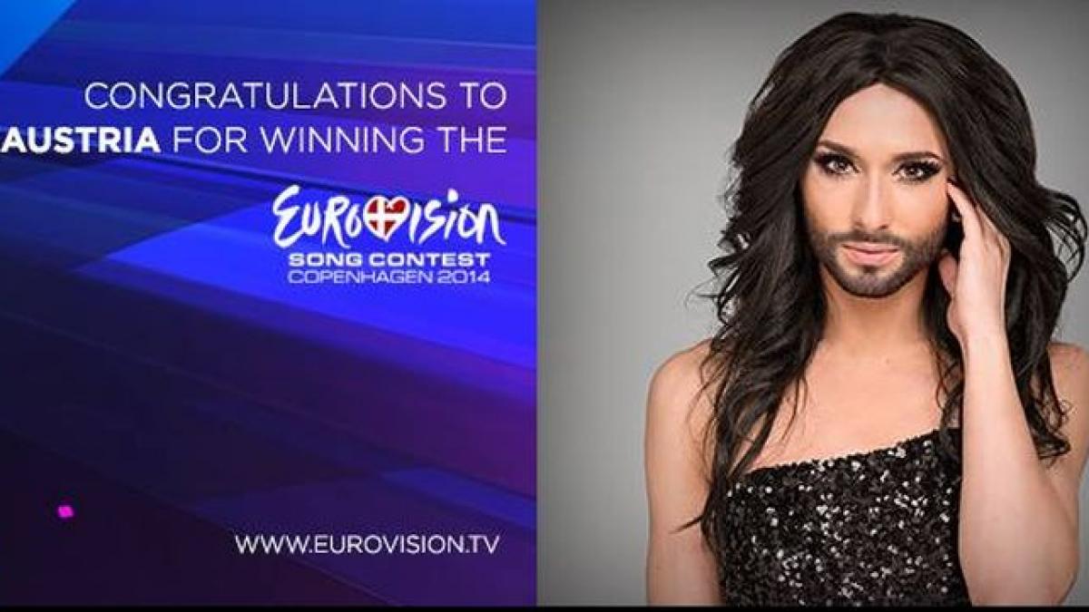 reprezentantul austriei transsexualul conchita wurst este castigatorul eurovision 2014 romania s a