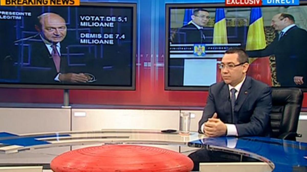 victor ponta nu exclud posibilitatea de a candida la presedintie