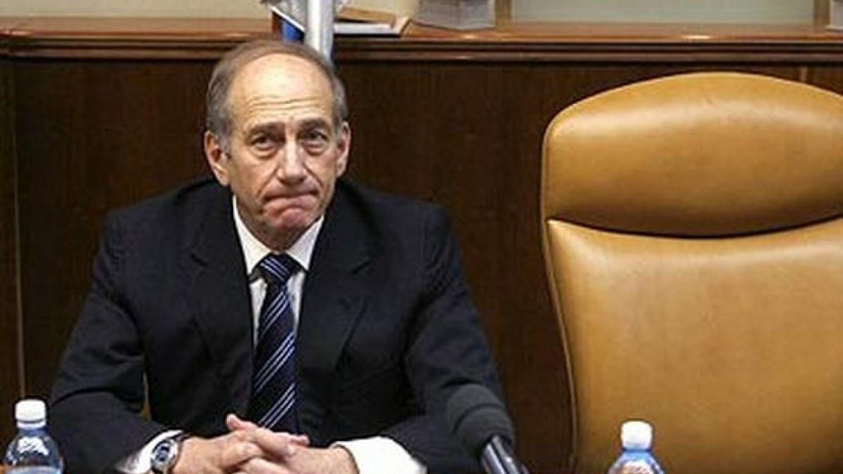 fost premier al israelului condamnat pentru coruptie