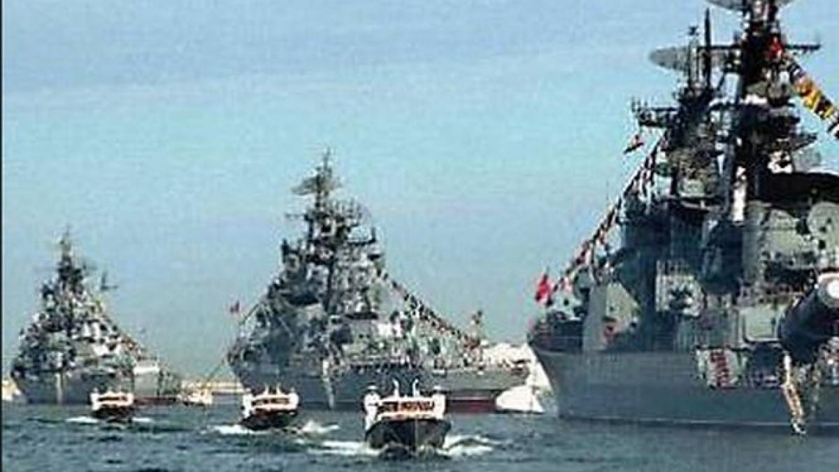 rusii sarbatoresc 231 de ani de la infiintarea flotei ruse la marea neagra