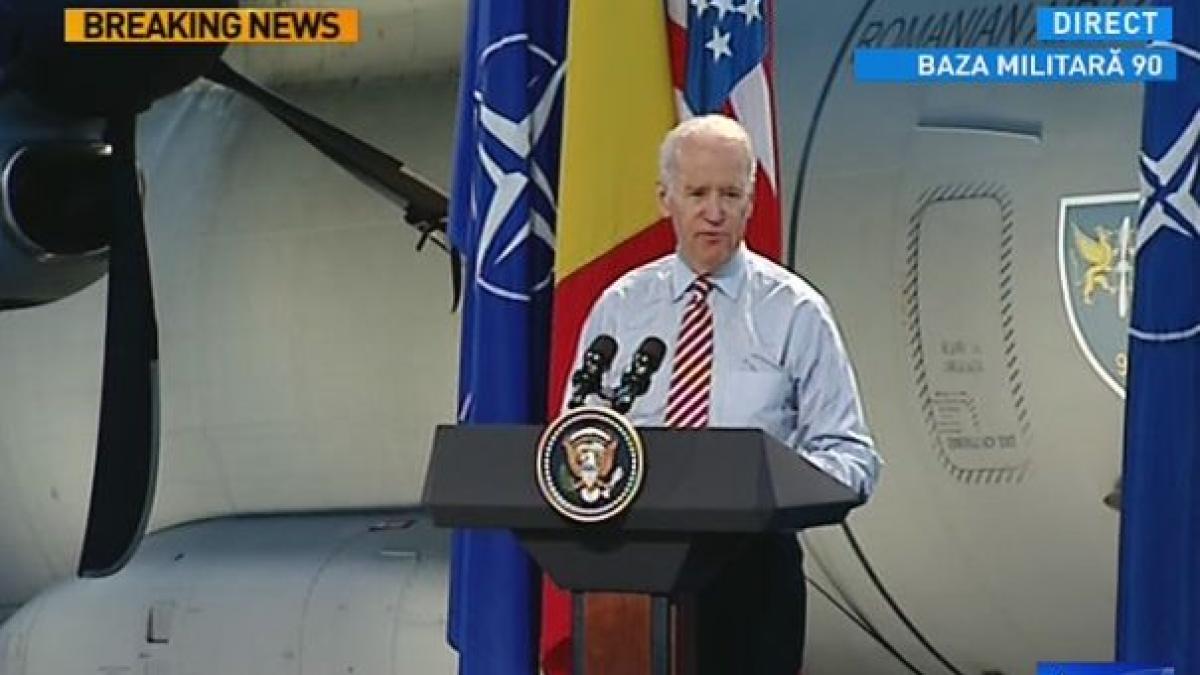 vicepresedintele statelor unite ii lauda pe militarii romani suntem mandri ca servim alaturi de