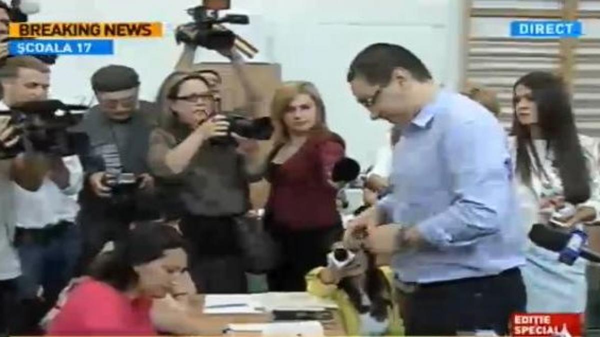 victor ponta am votat pentru ca romania si europa se schimba in bine