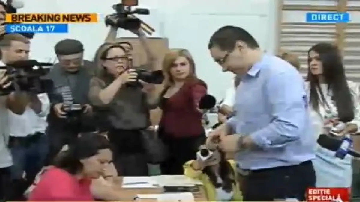 victor ponta am votat pentru ca romania si europa se schimba in bine