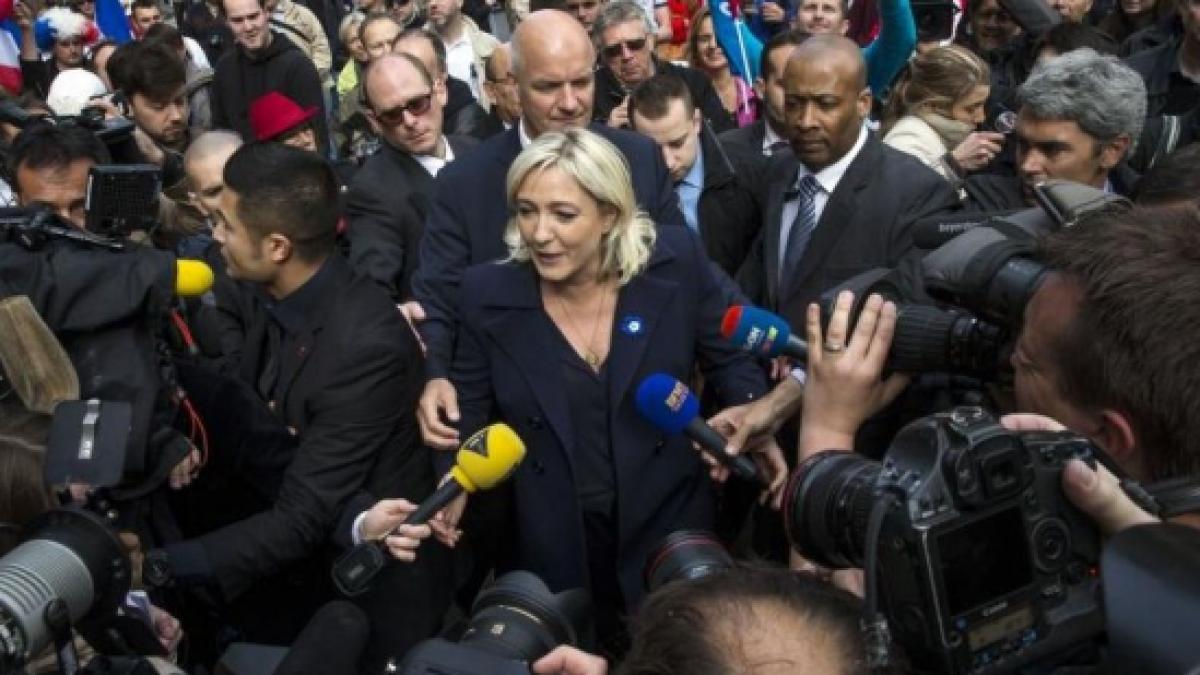 alegerile din franta pentru parlamentul european marine le pen cere dizolvarea adunarii nationale
