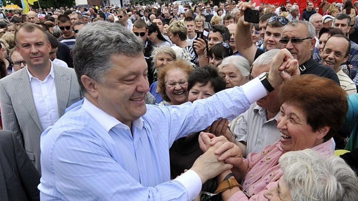 regele ciocolatei noul presedinte al ucrainei rezultatul alegerilor salutat de tarile din ue