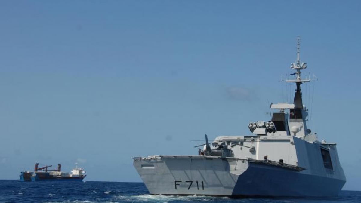 o nava de patrulare franceza completeaza flotila nato din marea neagra