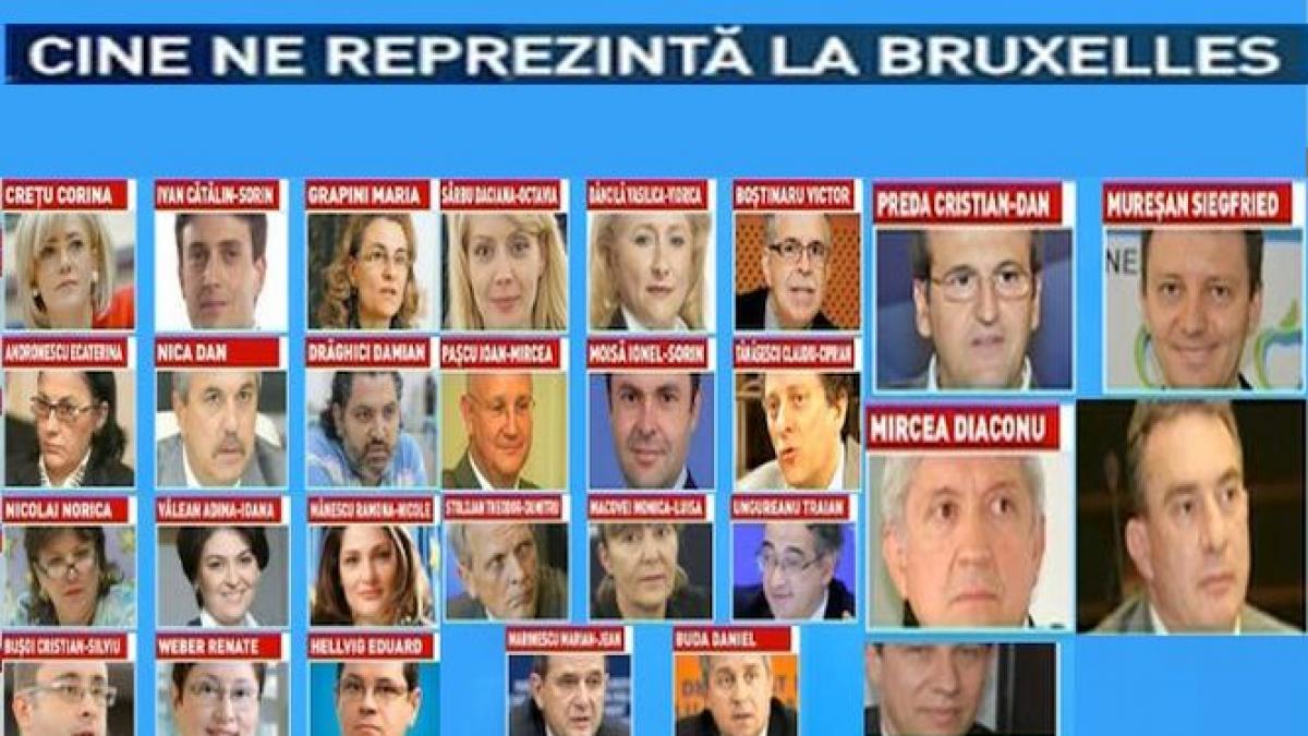 cine sunt europarlamentarii romani care ne reprezinta la bruxelles in urmatorii cinci ani
