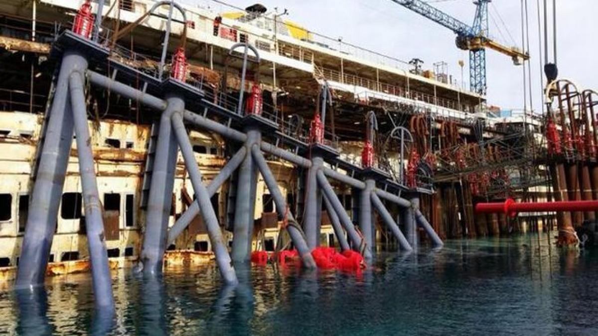 costa concordia va fi tractata in santierul naval din genoa