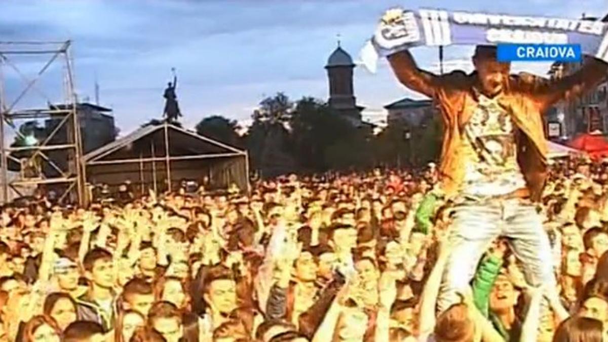 zilele craiovei sute de oameni au creat o atmosfera incendiara