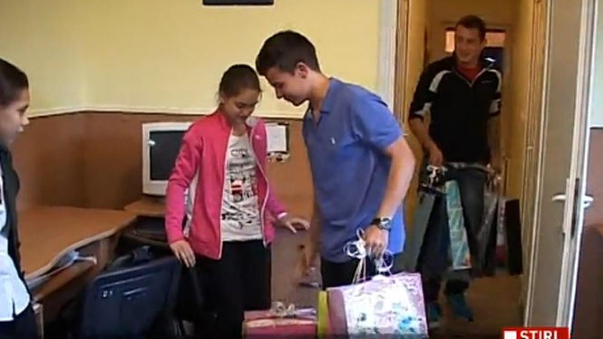 david copilul care face daruri de 1 iunie