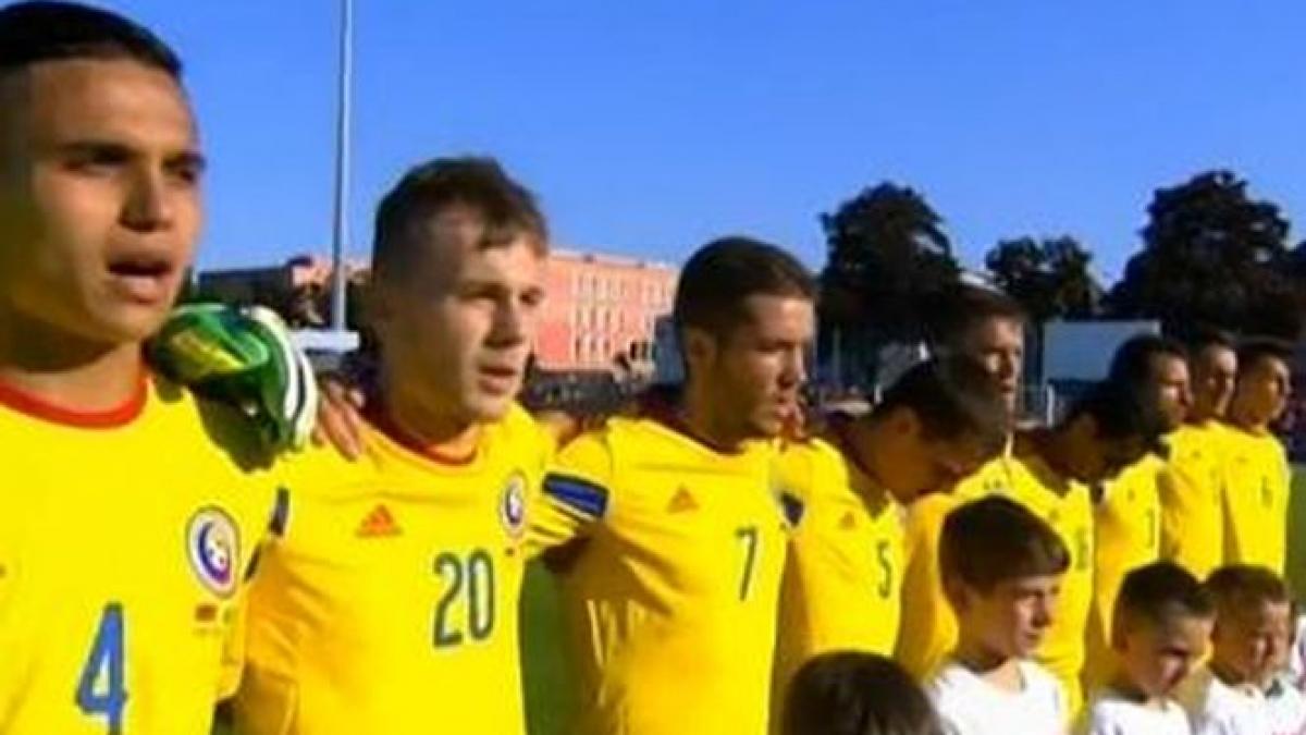 romania a castigat greu primul meci amical din cantonamentul din elvetia 1 0 cu albania