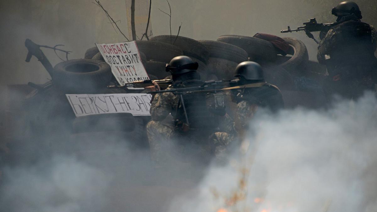 confruntari intense intre armata si separatisti la slaviansk ucraina avakov populatia pasnica sa nu