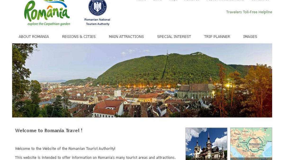 primul portal oficial de turism al romaniei ce informatii contine romania travel