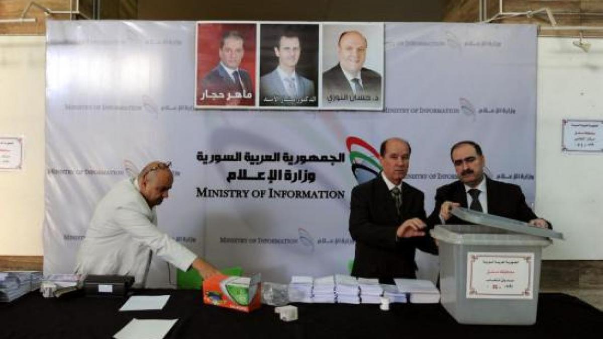 statele unite alegerile prezidentiale din siria sunt o rusine