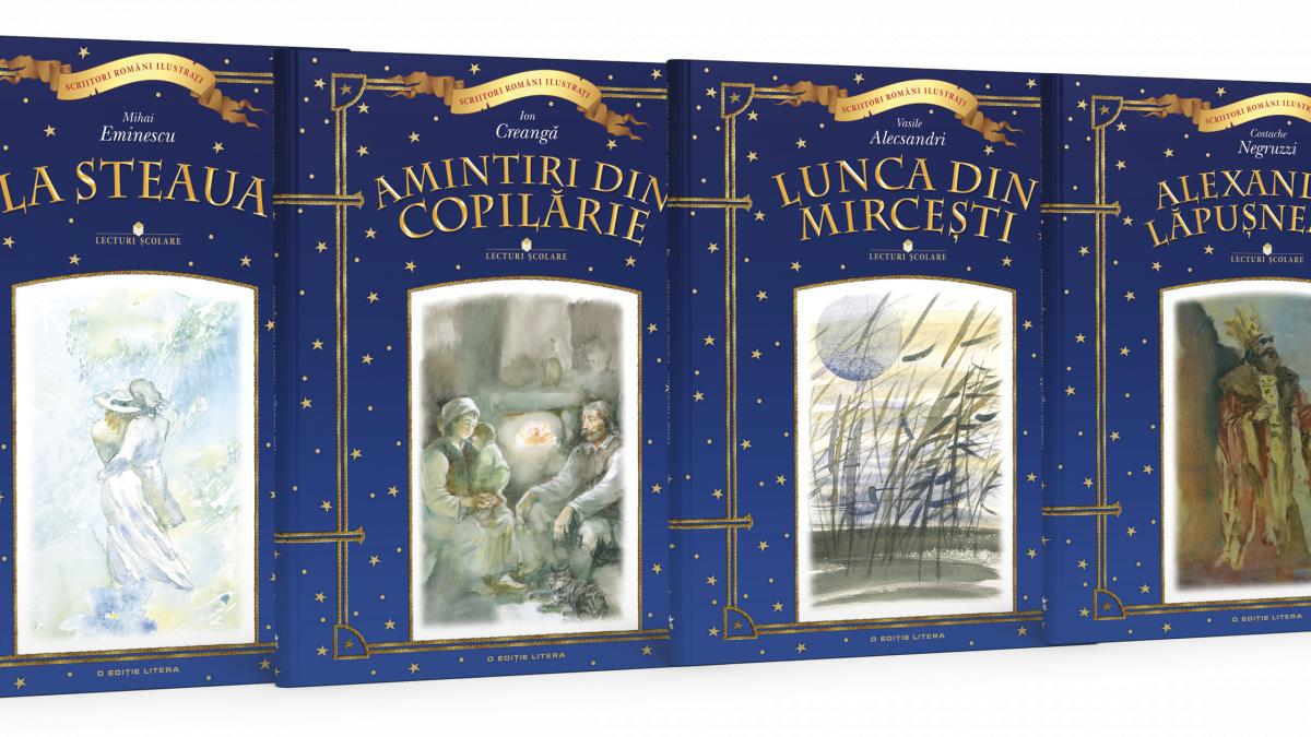 scriitori romani ilustrati o noua colectie pentru copii cu jurnalul national