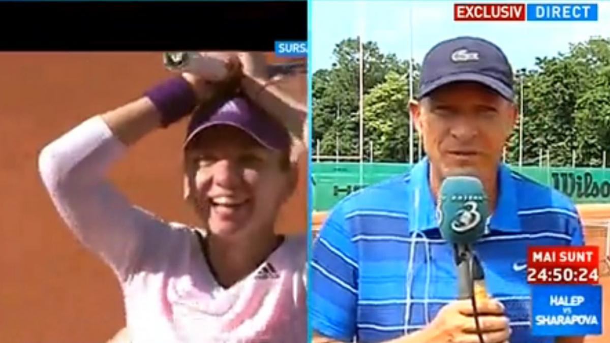 fostul antrenor al simonei halep simona se misca mai bine ca sharapova are un joc mai variat ca al